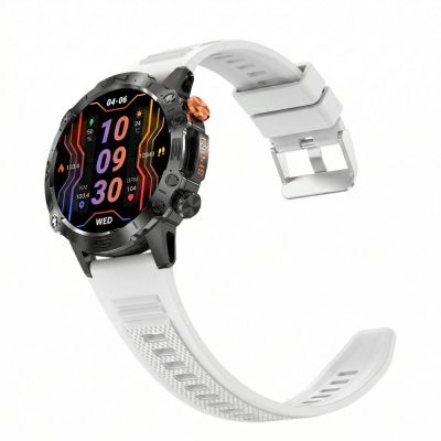 10. Smartwatch Gravity Black 2 Armbänder GT20-8