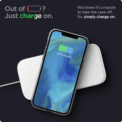 16. Spigen Ultra Hybrid-Hülle für iPhone 12 / iPhone 12 Pro – transparent