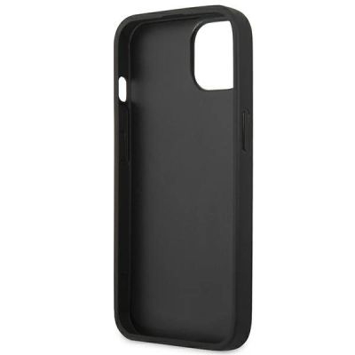 7. Guess GUHCP13SSA4GSBL iPhone 13 mini 5.4" blau/blau Hardcase Saffiano 4G Metal Logo