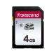 SD-Karte 4 GB Transcend SDHC SDC300S 20/10 MB/s