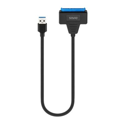 2. SAVIO-Adapter SATA (F) - USB-A 3.1 Gen 1 (M) für 2,5"-Laufwerke AK-68