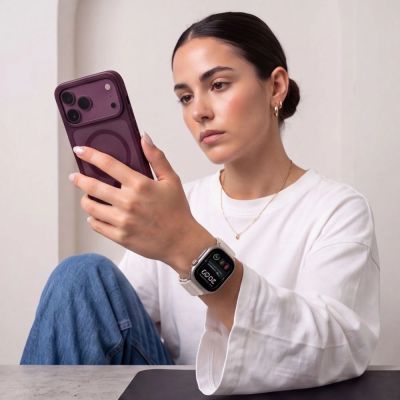 4. Tech-Protect Nylon Pro Armband für Apple Watch 44 / 45 / 46 / 49 mm – Beige