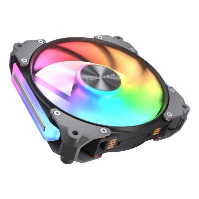 2. COUGAR CF-APR12HB3-RGB Computergehäuselüfter 12 cm Schwarz 3 Stück.
