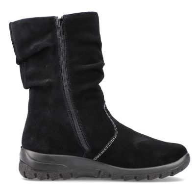 10. RIEKER W RKR130 isolierte Lederstiefeletten