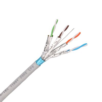 2. Extralink CAT6A FFTP (F/FTP) verdrilltes 100-m-Netzwerkkabel für den Innenbereich