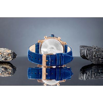 7. Giewont Chronograph Saphir Kupferblau Herrenuhr GW6260-A5