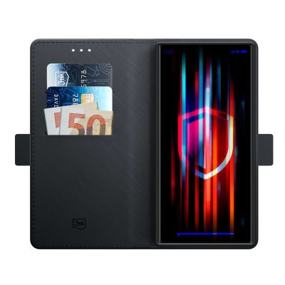 7. 3mk Wallet Case für Samsung Galaxy S25 Ultra – Schwarz