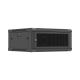 2. LANBERG Wandregalschrank 19" 4HE 600x600 SCHWARZ PERFORIERTÜREN (FLACHVERPACKT)