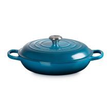 Le Creuset 21180306422430 gusseiserner Topf, 30 cm grün