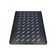 3. Extralink 1HE 750 mm Schwarz | Ablage | 19", 752 x 472 mm, Punktmontage, für 1000 mm tiefe Schränke