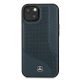 3. Mercedes Leder-Perforated-Area-Case für iPhone 13 mini – Marineblau