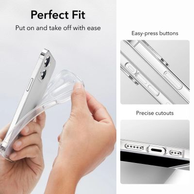 7. ESR Project Zero Hülle für iPhone 14 Plus – transparent