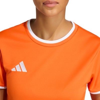 4. Damen-T-Shirt adidas Entrada 26 Jersey orange JZ2496
