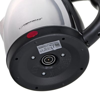 11. ESPERANZA Wasserkocher Spring 1,0 l Silber EKK116S