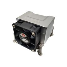 Inter-Tech Q-5 Prozessorkühler 6 cm Schwarz, Silber 1 Stück.