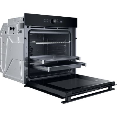 3. Einbaubackofen WHIRLPOOL WOI4S8HM2SBA schwarz Dampf+ Hydrolyse SoftClose AirFry