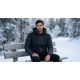 7. Herrenjacke Geographical Norway BEACHWOOD NO CONSTRAST BLACK-BLACK DB MEN 068 (WZ7433H/GN-BLACK / BLACK)