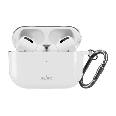 7. Puro 0.3 Nude Hülle für AirPods Pro 3 – Transparent