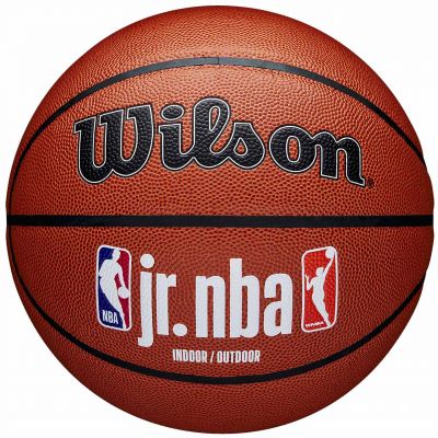 Wilson JR NBA Logo Indoor Outdoor Basketball WZ2009801XB7