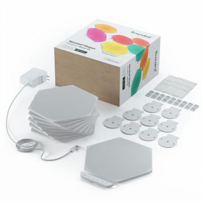2. Nanoleaf Shapes Hexagons Smarter Kit (9 Paneele)
