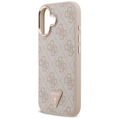 6. Guess 4G Triangle Logo MagSafe Case für iPhone 17 - Roségold