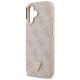 6. Guess 4G Triangle Logo MagSafe Case für iPhone 17 - Roségold