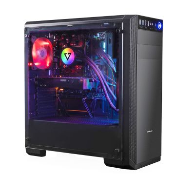 MODECOM Oberon Pro Glass AT-OBERON-PG-10-000000-0002 Gehäuse (ATX, ITX, Micro-ATX; schwarz)