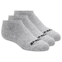 Skechers 3er-Pack Unisex Non Terry No Show S114041-020 Grau 39-42