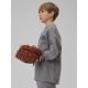 6. Lockerer Jungen-Sweatshirt ohne Kapuze 4F 4FJRSS26TSWSM2635-24S