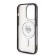 7. Karl Lagerfeld IML Choupette's Head MagSafe-Hülle für iPhone 15 Pro – transparent