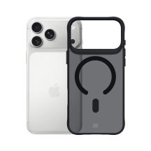 3mk Smoke MagCase für iPhone 17 Pro Max - Schwarz Halbtransparent