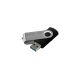 GoodRam Twister UTS3-0160K0R11 USB-Stick (16 GB; USB 3.0; schwarz)
