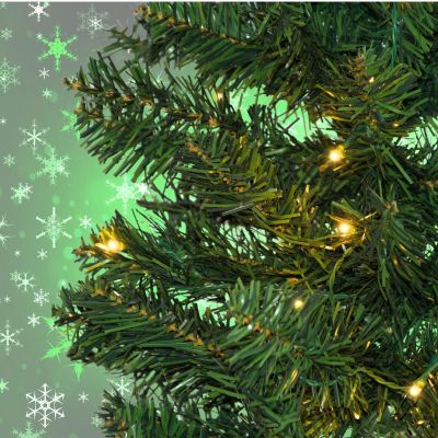 2. NORTON Dekorativer Weihnachtsbaum im Topf, 30 LEDs, Höhe: 90 cm