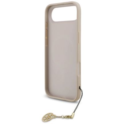 6. Guess 4G Charms Collection MagSafe Hülle für iPhone Air – Pink
