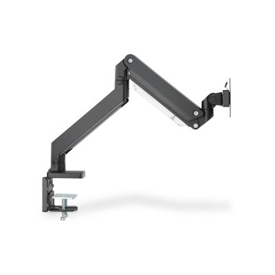 36. Einzelner Tischarm mit Klemme für 1xLCD mit Gasfeder, max. 35 Zoll und 15 kg