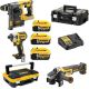 36. DEWALT DCK305P3T Elektrowerkzeug-Kombinationsset (DCF887+DCH273+DCG405)