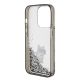 7. Karl Lagerfeld Liquid Glitter Choupette Hülle für iPhone 15 Pro Max – transparent