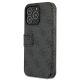 4. Guess GUBKP13X4GMGGR iPhone 13 Pro Max 6,7" grau/graues Buch 4G Big Metal Logo