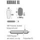 6. High Peak Kodiak XL Selbstaufblasende Matte 210x63x8 41131