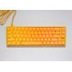 7. Ducky One 3 Yellow SF Gaming-Tastatur, USB, QWERTY, US-Englisch, Gelb