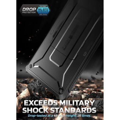 5. Supcase Unicorn Beetle Pro Hülle für Samsung Galaxy Tab A11+ - Schwarz