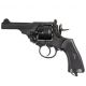 3. WEBLEY MKVI .455 Polizeirevolver, Kal. 4,5 mm, Diabolo, 6-Schuss-Patronen, 4"-Lauf, CO2 Black Ekp do17J