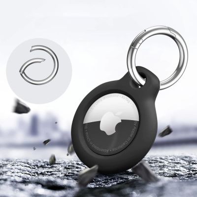 6. Tech-Protect Rough 4er-Pack Schutzhülle für Apple AirTag 1/2 – Schwarz