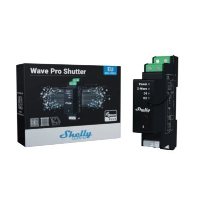 2. Shelly Wave PRO Verschlussantrieb