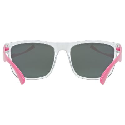 4. Uvex Rookie Multisportbrille, durchsichtig, für Jungen und Mädchen, Vollrand, rosa, transparent