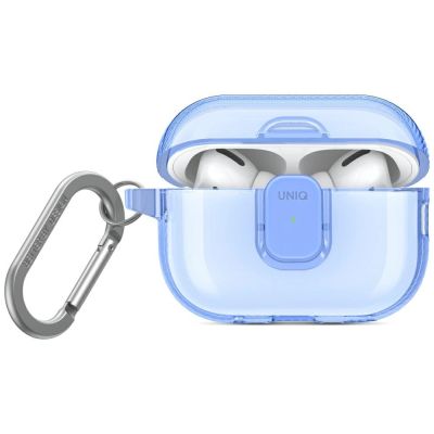 Uniq Glase Pro Case für AirPods Pro 2 - Blau