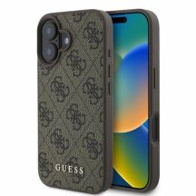 Guess 4G Classic Hülle für iPhone 16 – braun