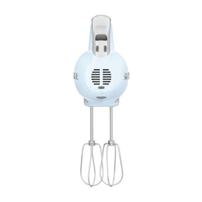 4. Smeg HMF01PBEU Retro-Handmixer im 50er-Jahre-Stil, Pastellblau