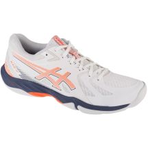 ASICS Blade FF Herren-Squashschuhe, niedrig geschnitten, weiß (1071A093-103)