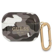 Guess, GUAPUCAMG AirPods Pro Cover schwarz/schwarz Camo Collection